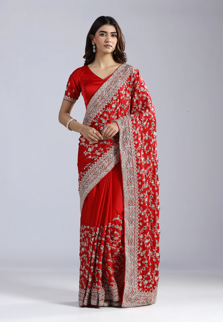 Mirror Work Designer Saree